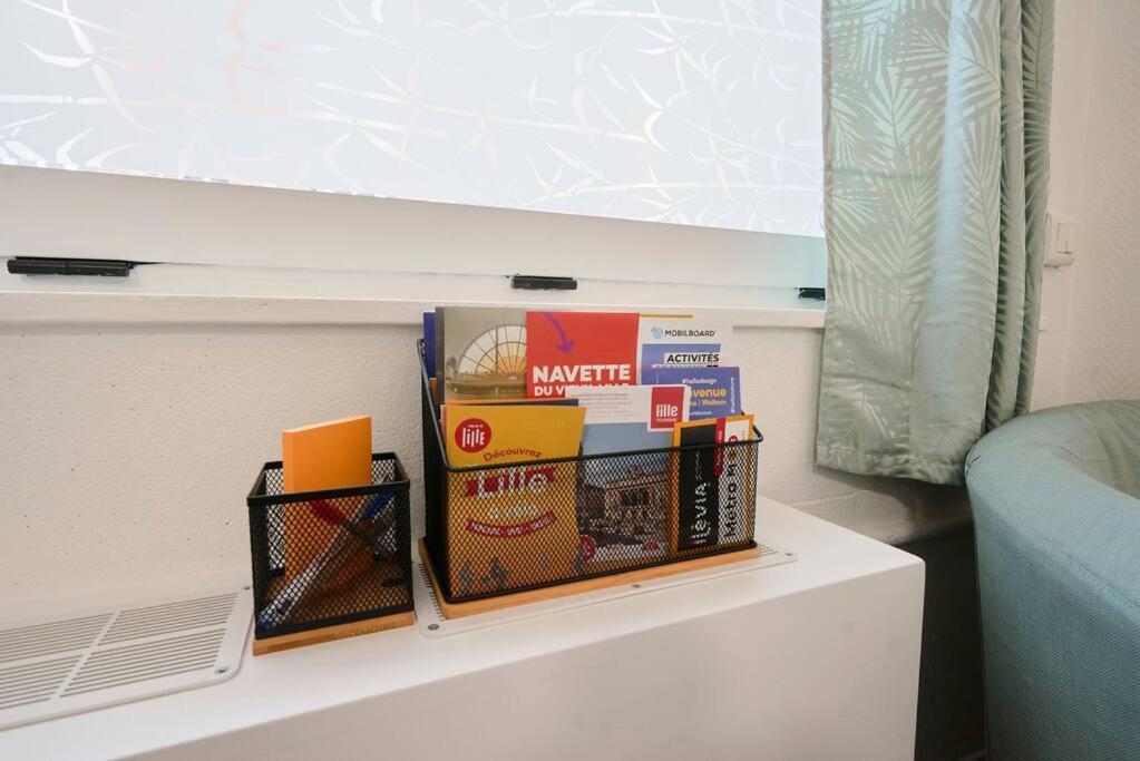 Studio Fonctionnel Au Coeur De Lille Avec Parking Eksteriør bilde